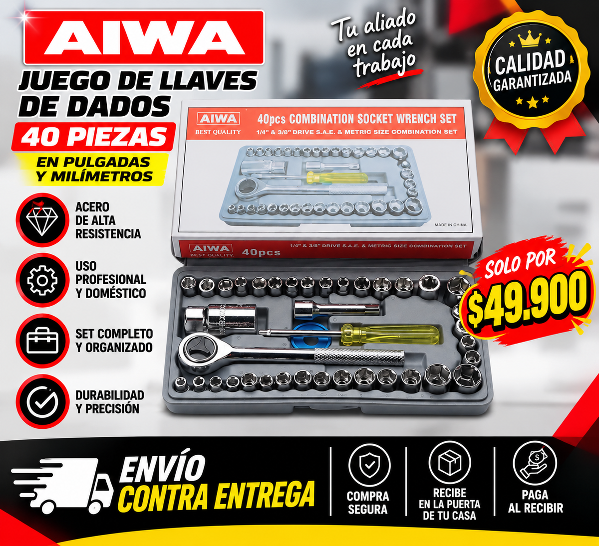 Juego De Copas De 40 Piezas
